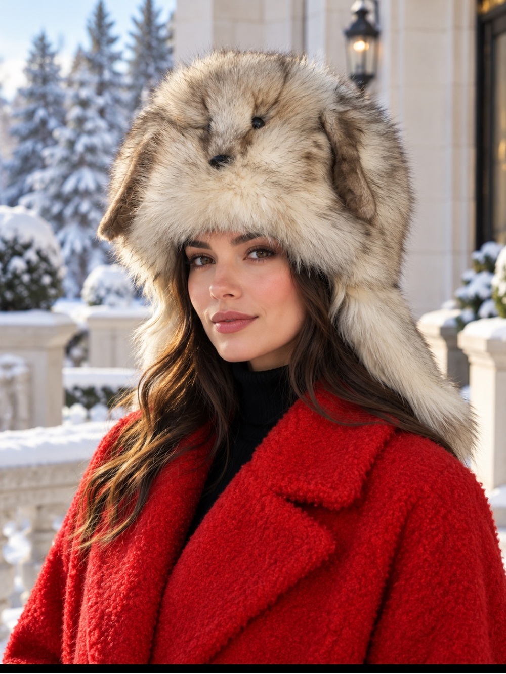 Gorgeous! Fox Fur Mountain man hat ❤️M/L